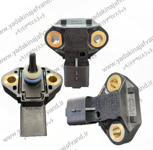 سنسور فشار گاز 206 تیپ 5 (سنسور مپ خرگوشی بوش اورجینال) با لیبل ایساکو